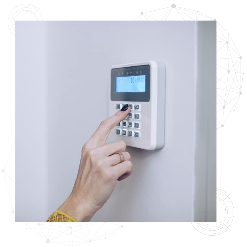 Image presents Security Alarm & Detection Access Control System