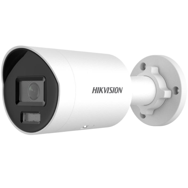 image presents Hikvision 4 MP Powered by Darkfighter Fixed Mini Bullet Network Camera