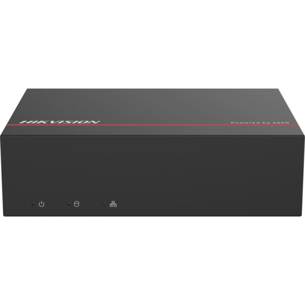 Image presents Hikvision 4-ch 1080p Lite 1U H.265 eSSD DVR