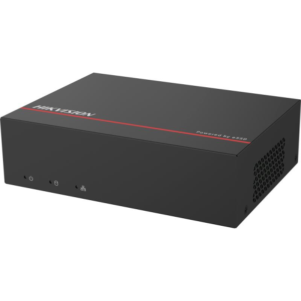 Image presents Hikvision 4-ch 1080p Lite 1U H.265 eSSD DVR