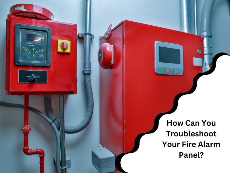 Fire alarm panel troubleshooting steps displayed on a screen to resolve issues and ensure system reliability.